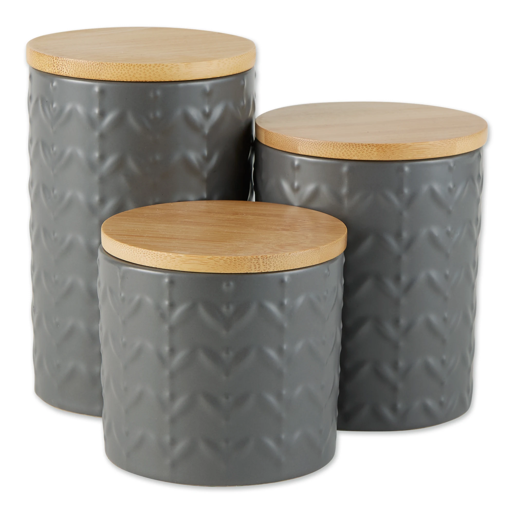 Most Selling Product  Metal Canister Sugar Pot Unique Style  Salt Storage Canister Set of 3 For Wholesale Supplier From India