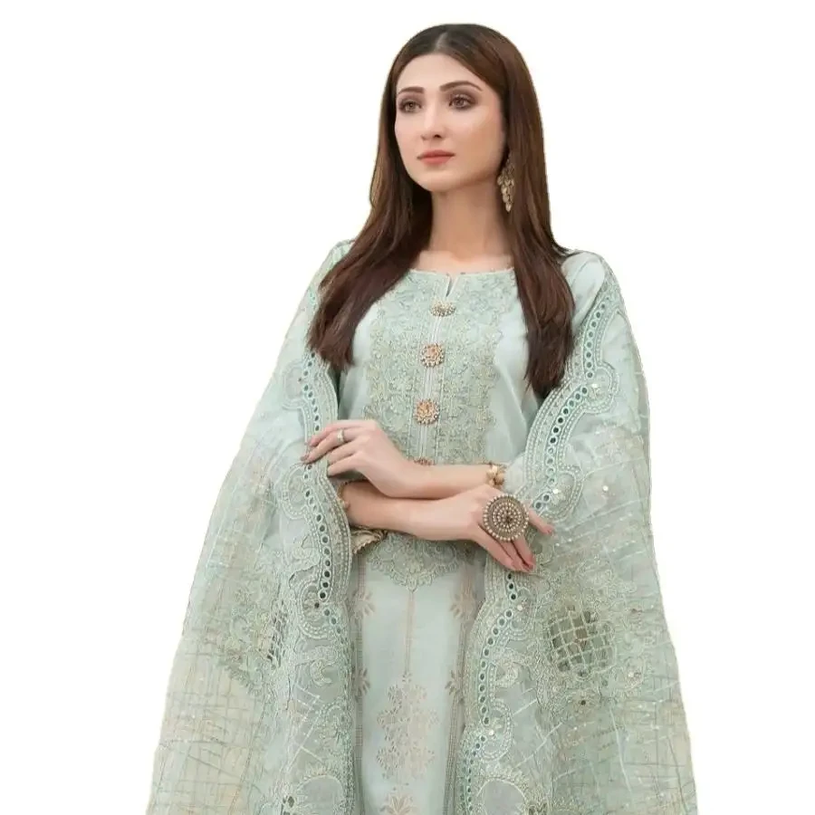 Pakistan wholesale shalwar kameez  piece Pakistani lawn suits   Shalwar kameez pakistani