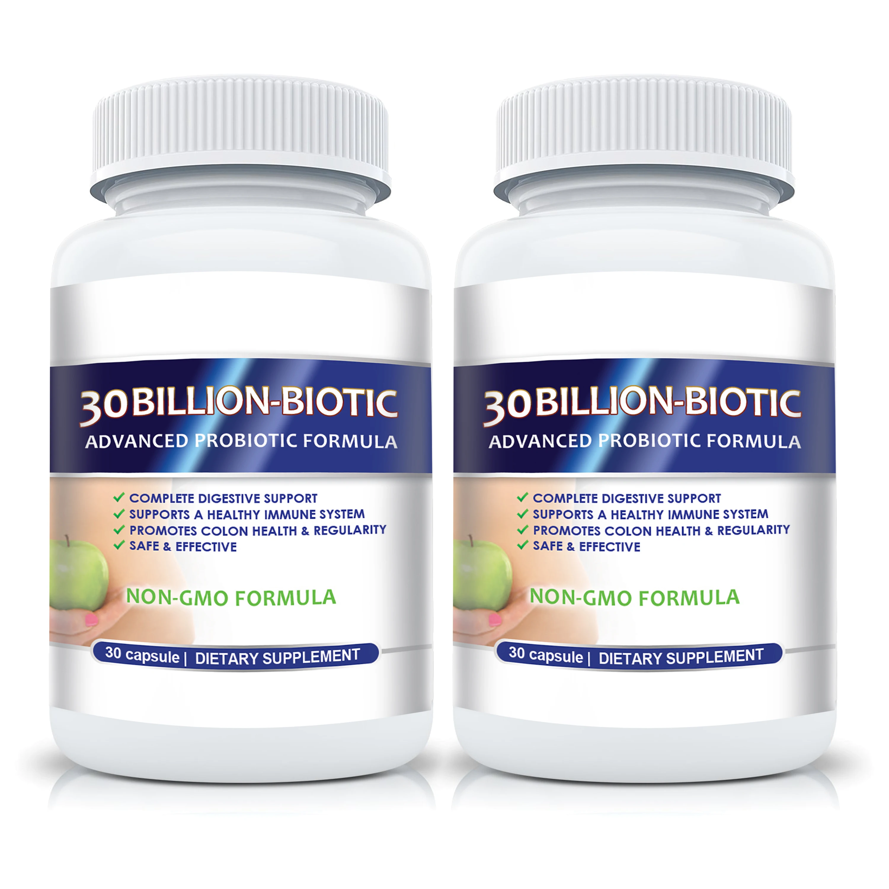 30 Billion Biotic Advanced Probiotic Formula Dietary Supplement 30 Capsule