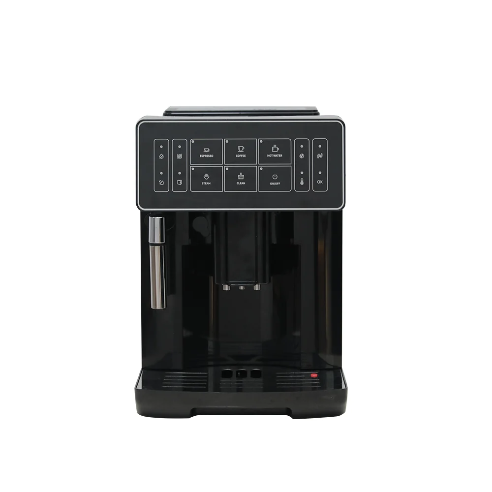 Touch Panel Bean to Cup Espresso Fully Automatic Coffee Machine with Steam Wand