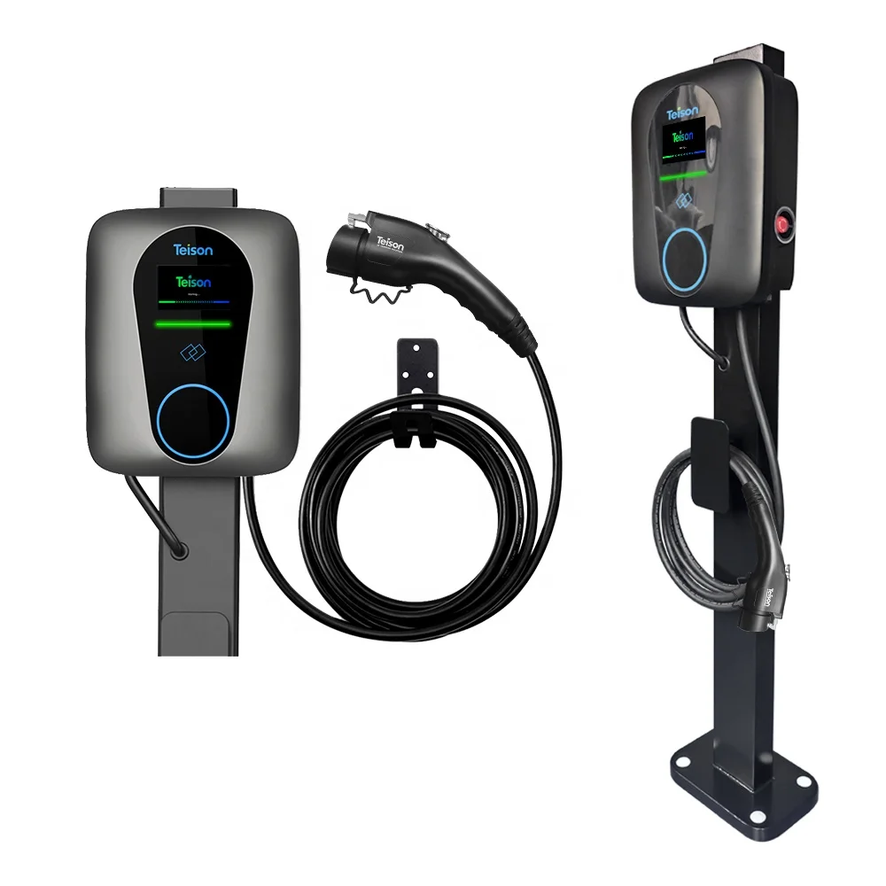 Однофазное зарядное устройство Teison 32A AC EV Wallbox Уровень 2 EVSE зарядная станция с радиочастотной