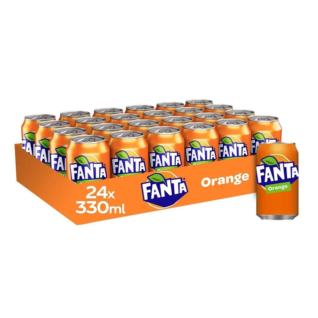 Fanta Exotic 330ml / Fanta Soft Drink / Wholesale Fanta Ice Soda soft drink can 320ml x 24
