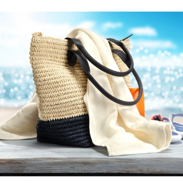 Popular Beach Bag Hot Selling Beach Bag Eco Friendly Soft New Design Beach Bag for Marketing Exporter in India..
