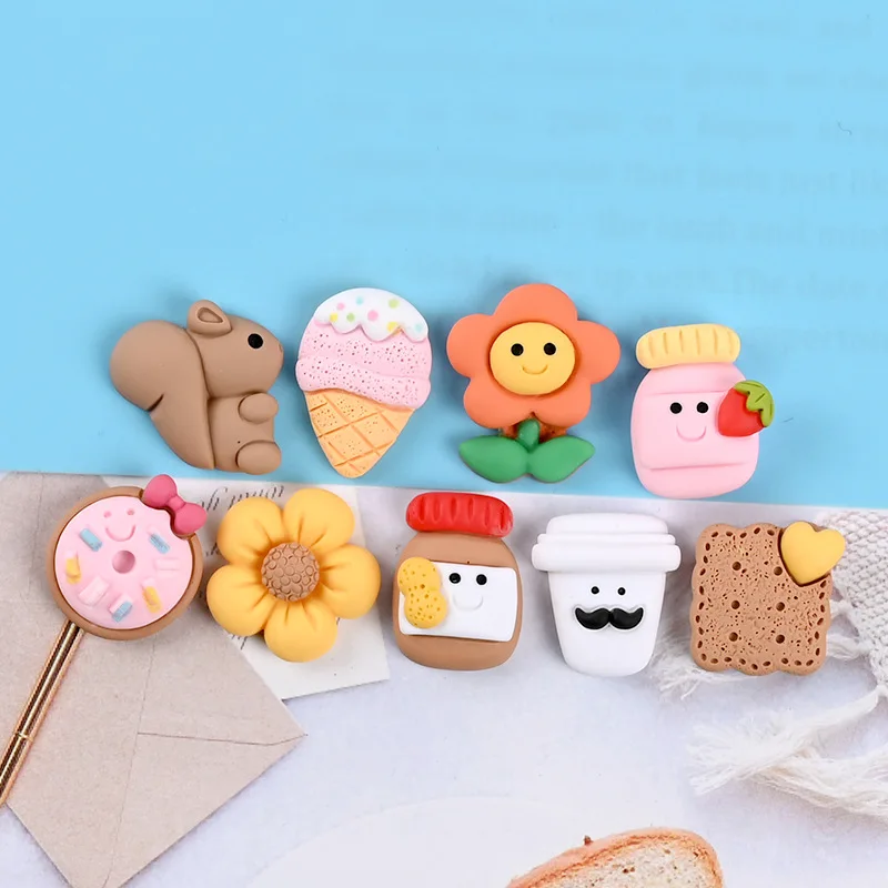 New hot-selling cartoon resin crats animal diy resin wholesale cartoon