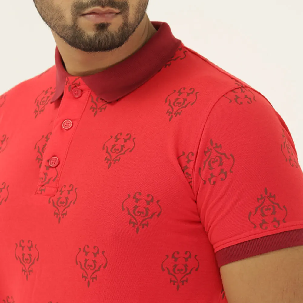 Breathable Sweat Polo Shirt Relaxed Standard Fit with 2-Button Placket Performance Golf Polo Shirt