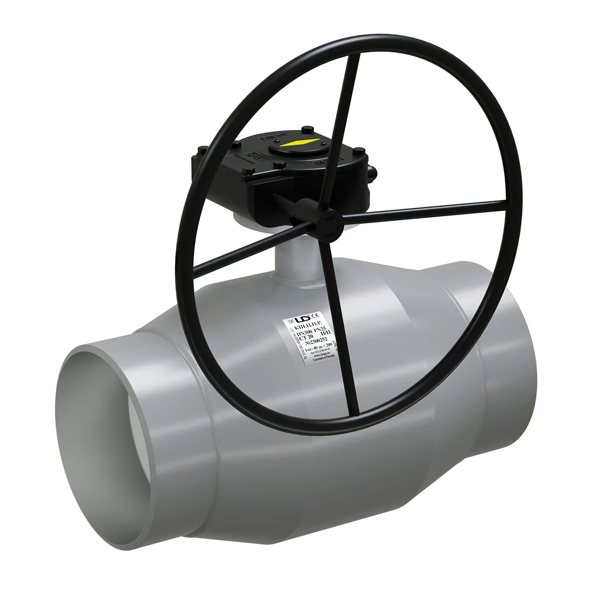 Fully welded LD ball valve weld/weld
