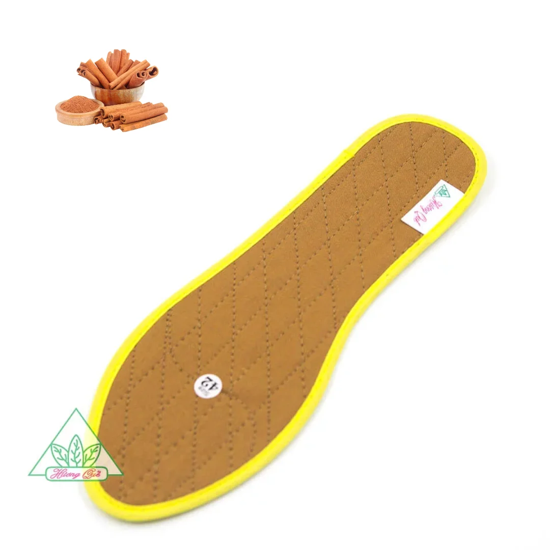 Cotton insoles helps massage the soles of your feet and keep them dry best product manufacture in Vietnam
