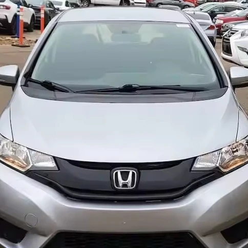 2017 Honda Fit LX CVT Гибридный седан б/у электрическое купе с правым рулевым задним камерой кожаные сиденья