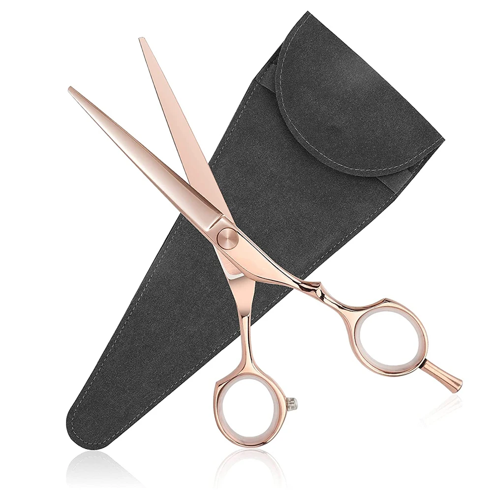 Hot Sale Hairdressing Shears Sharp Razor Edge Blades Barber Scissors 6.5 Inches Wholesale Hairdressing Shears With Leather Case