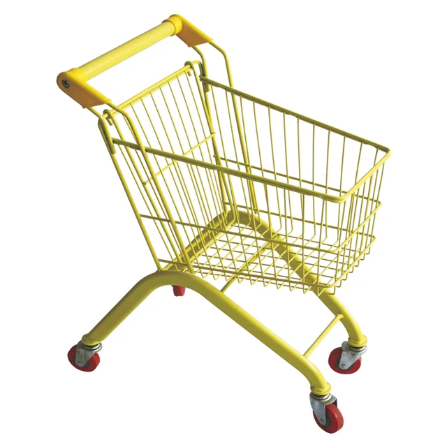 Fashion Mini Supermarket Hand Trolleys / Kid toy small supermarket mini shopping trolley cart