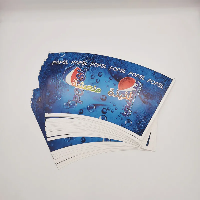 Food Grade Paper Fan Wholesale Price Single Pe Coated Paper Cup Fan Excellent Quality