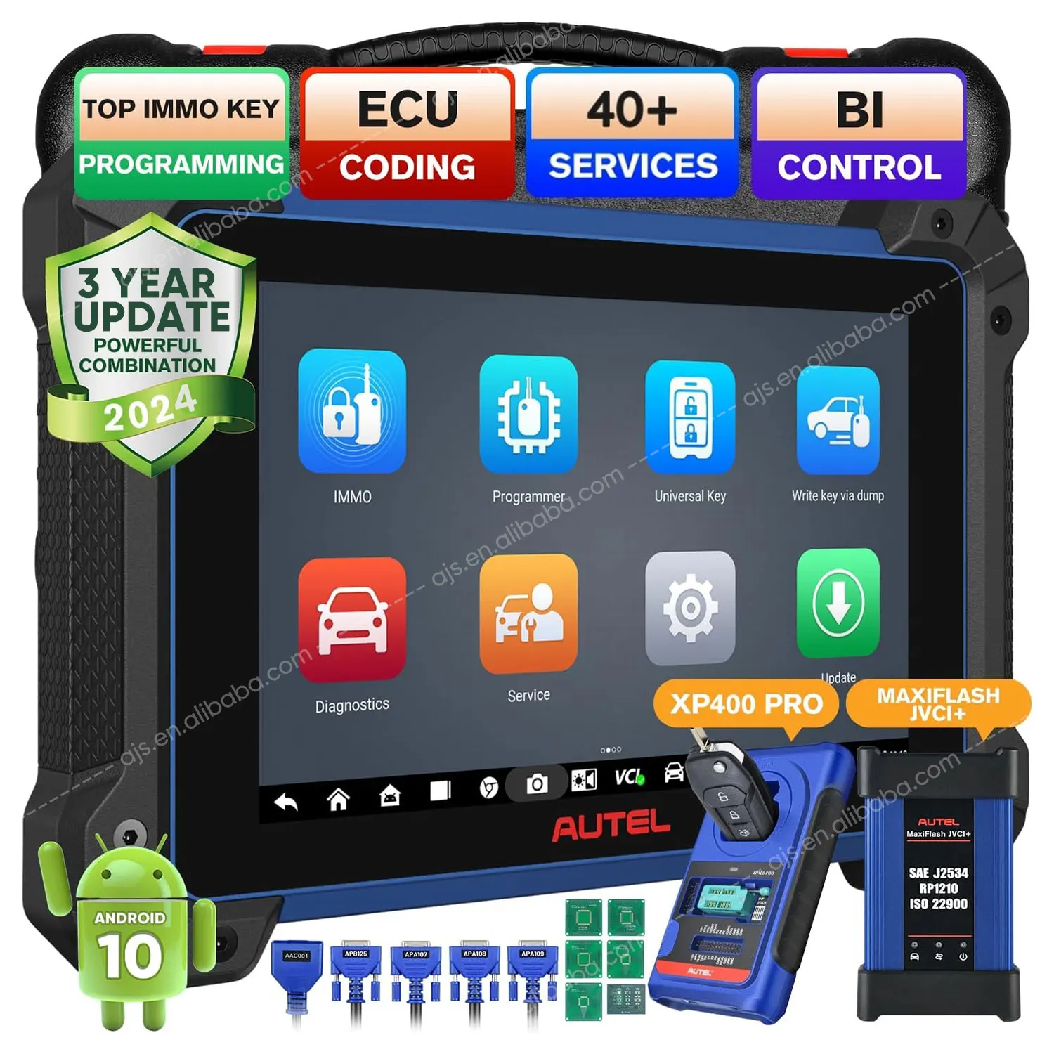 [3 Year Update] Autel MaxiIM IM608S II Car OBD2 Scanner Diagnostic Tool  Altar IM608 PRO 2 Key Programming Machine For All Cars