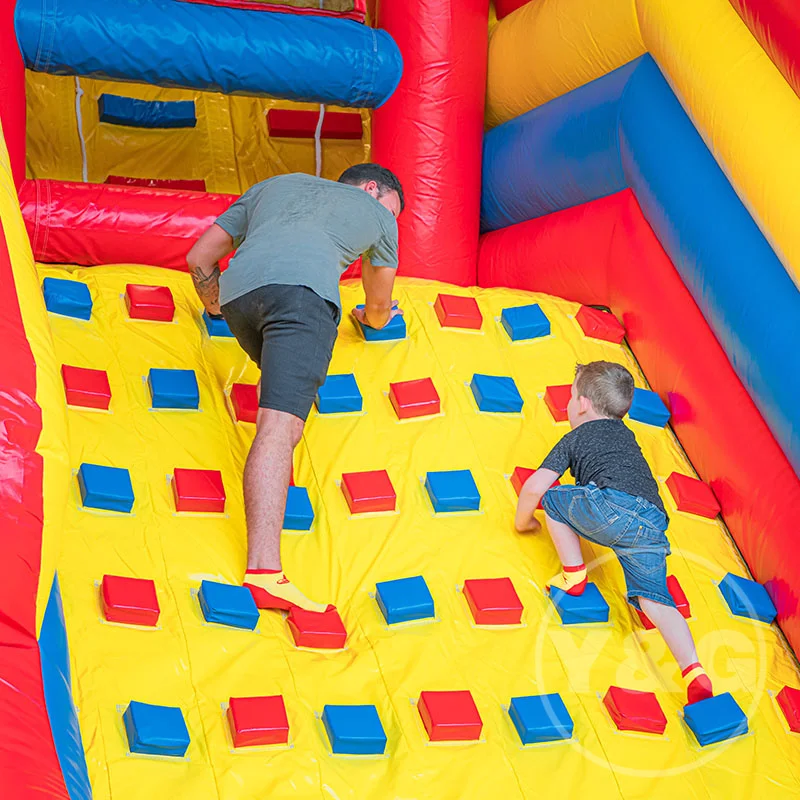 Y&G Popular Sports Obstacle Challenge play inflatable obstacle course for adult and children giant inflatable obstacle course