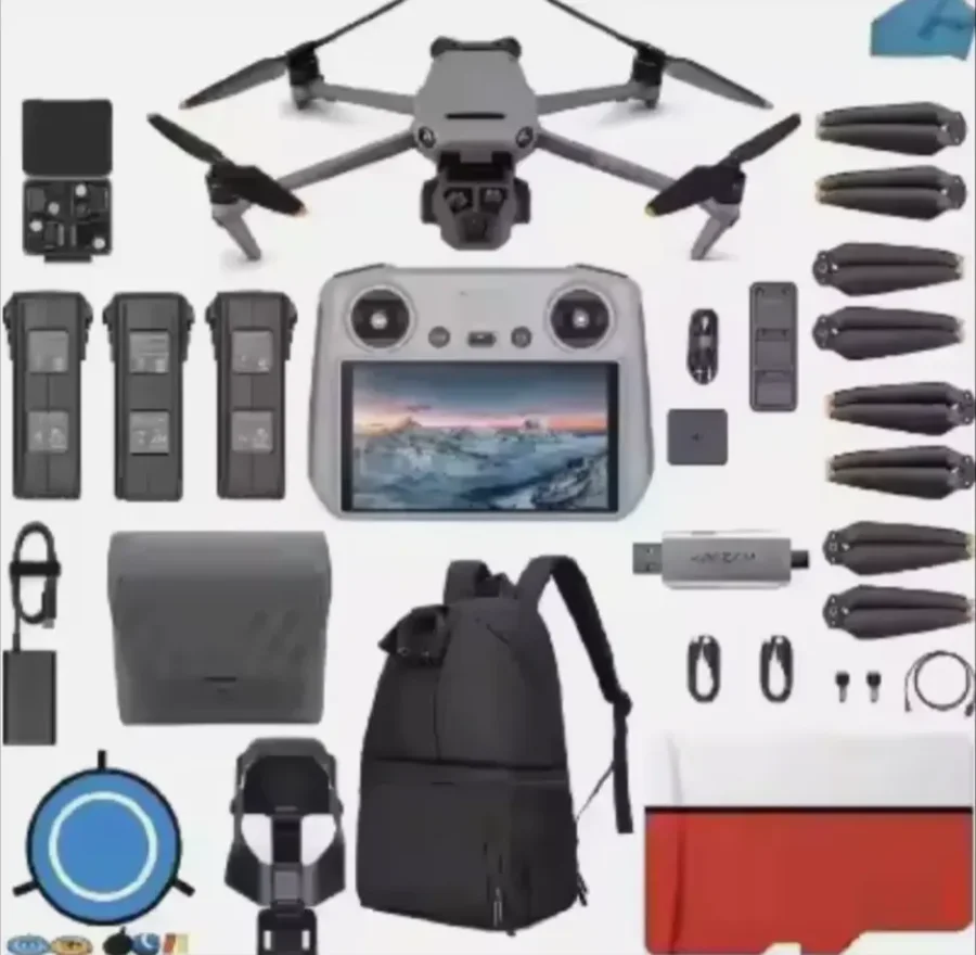 DJI Mavic 3 Pro Fly More Combo (DJI RC Pro) Drone with Dual Tele Cameras