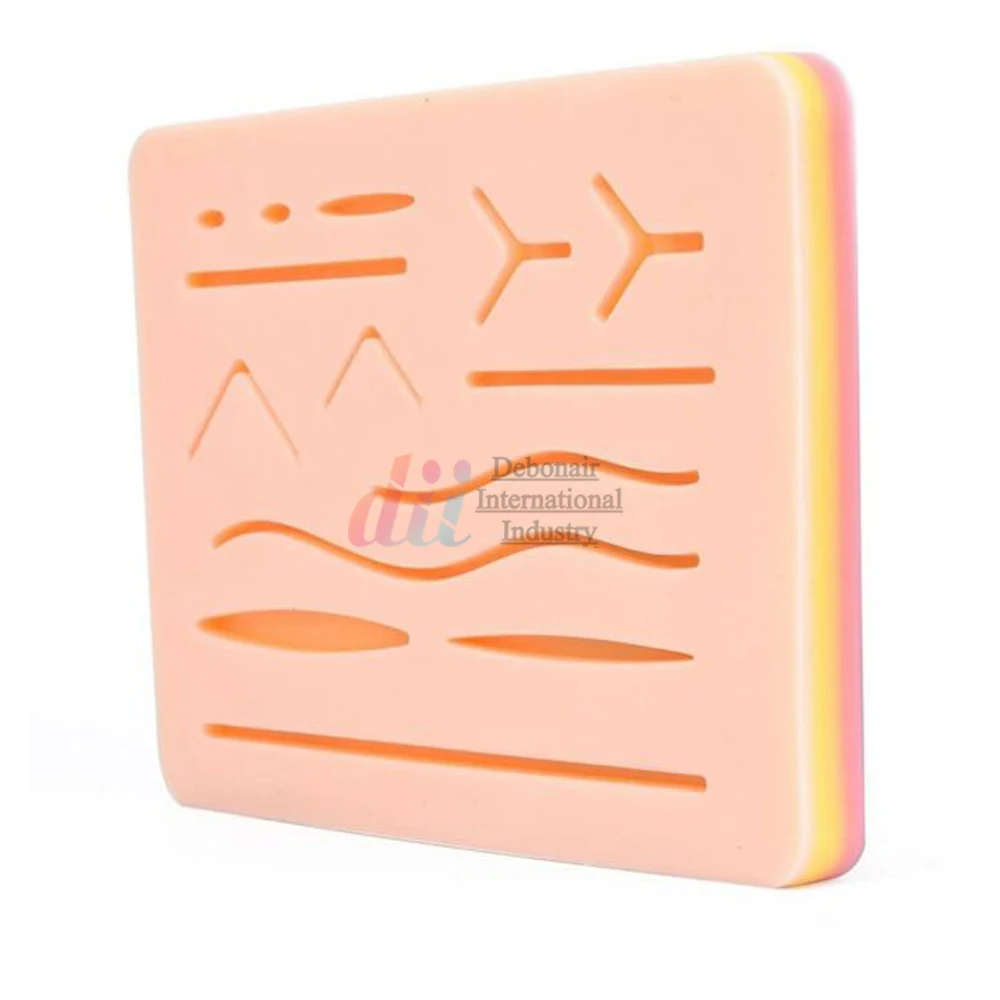 Medical School Nurse Skin Suture Surgical Training Pad Suture Training Suture Pad For Practice And Training Use By debonairii