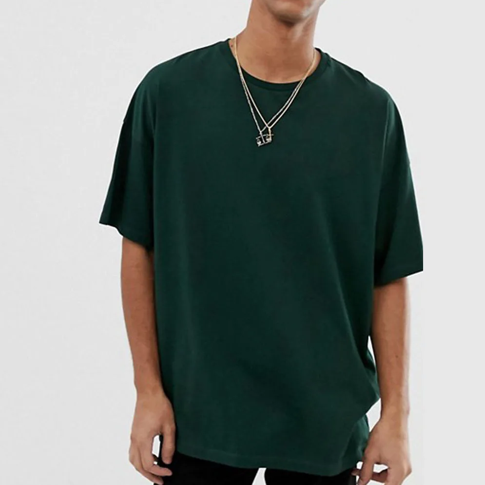 OEM  Cotton T-shirt Full All Over Screen Print Graphic Oversized Tee T Shirts for Men