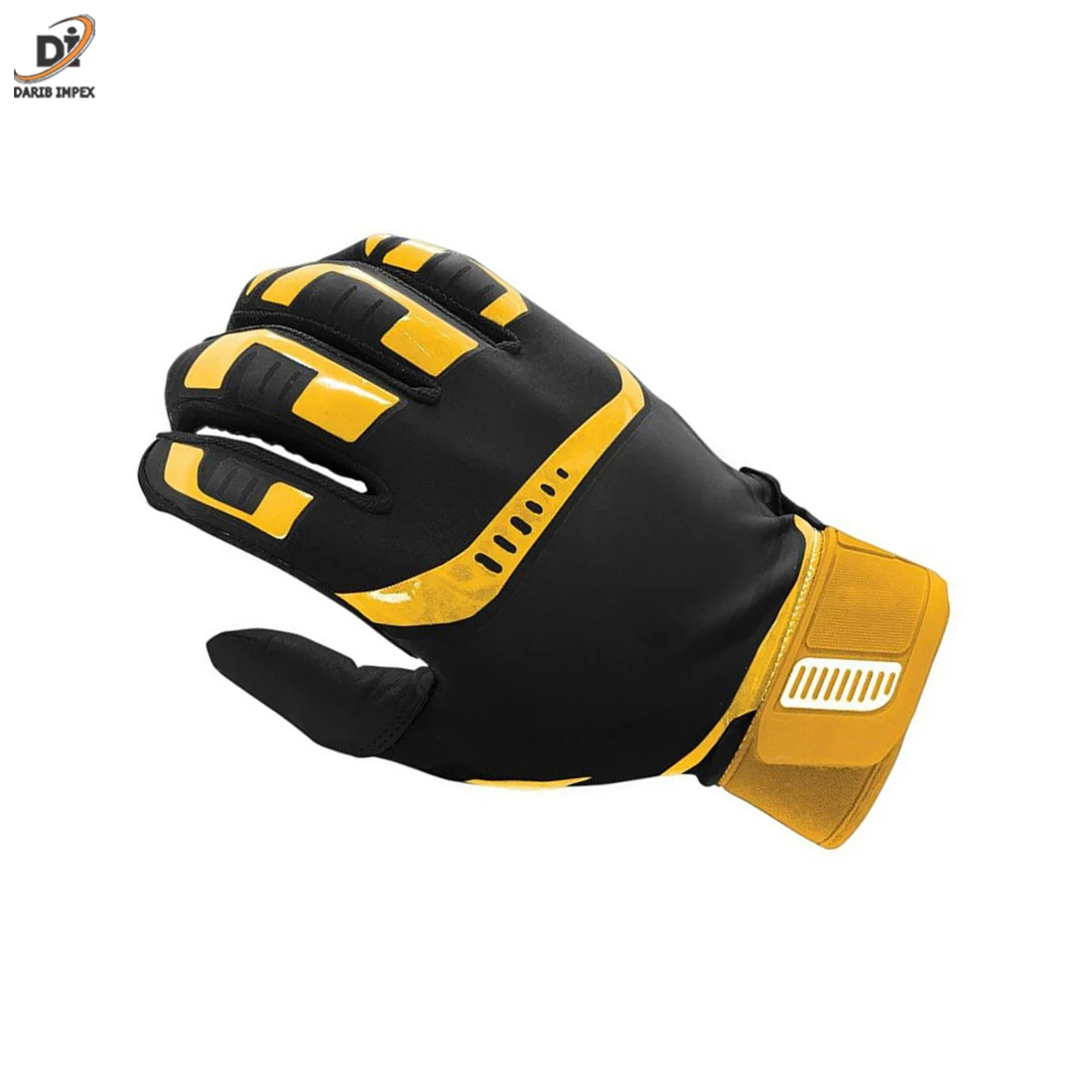 ODM Top Latest Design Baseball Softball Grip Leather Batting Gloves with Durable Leather Palmer Padding