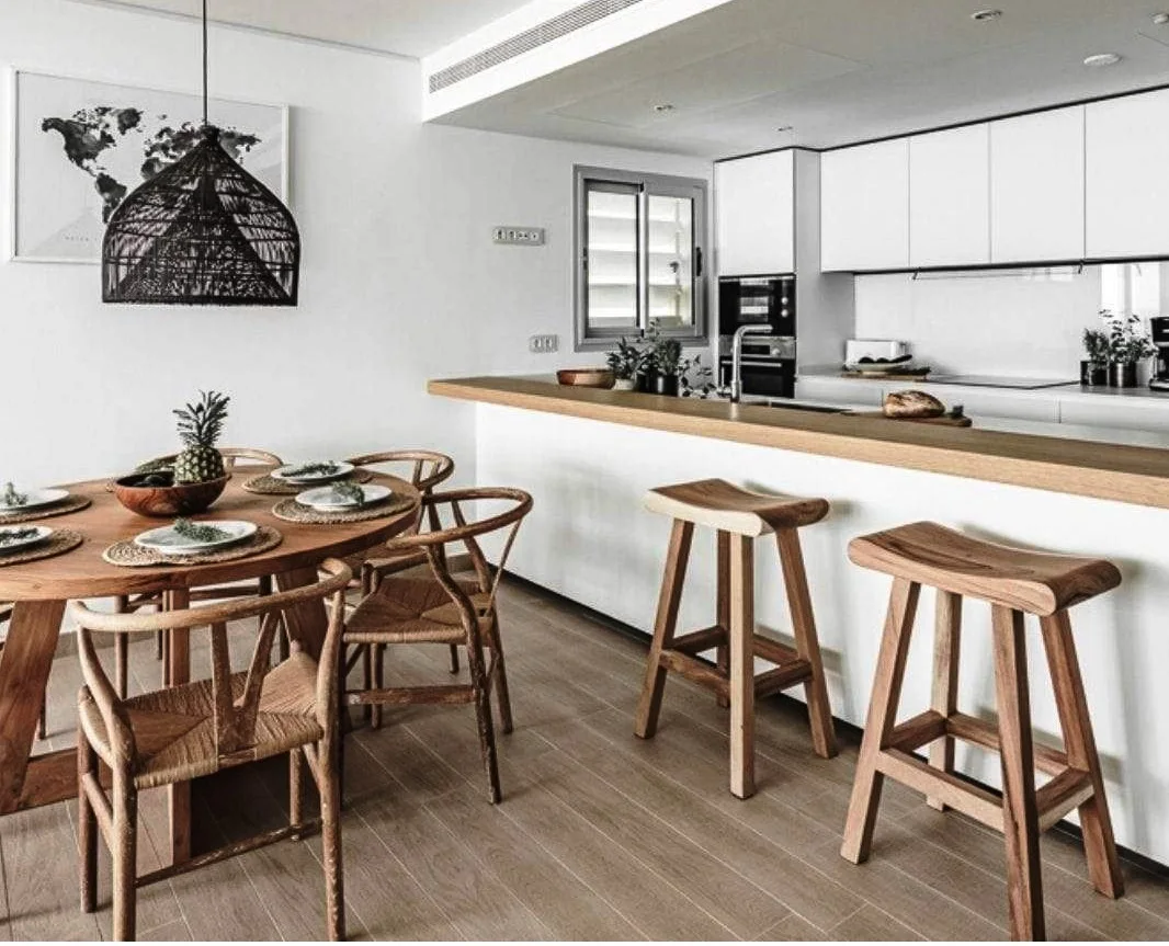 Hot Selling Modern Luxury High Quality Bone Inlay Console Solid Wooden Stools Ottomans for Bar Apartment Living Room Furniture