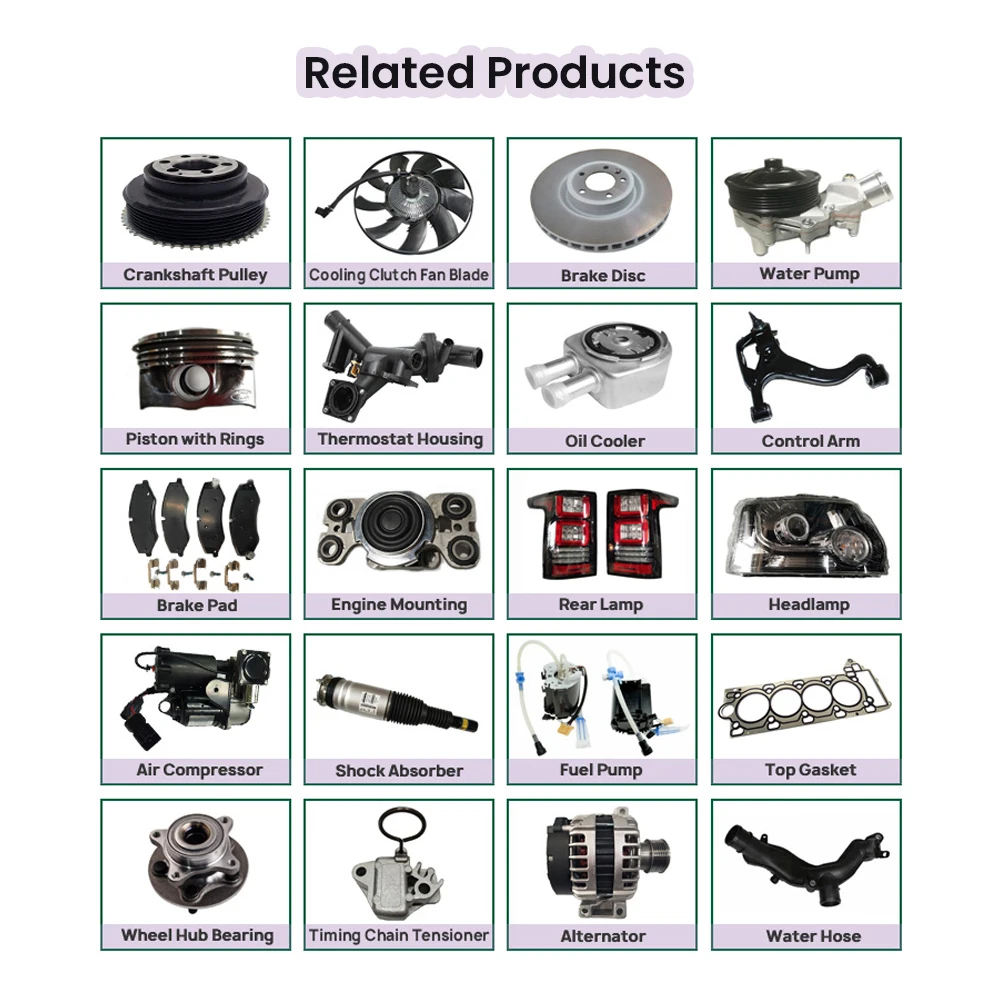 New Design Land Rover Care Engine And Automotive Spare Parts At Factory Price Auto Parts Force GMBH Wholesale Supplier