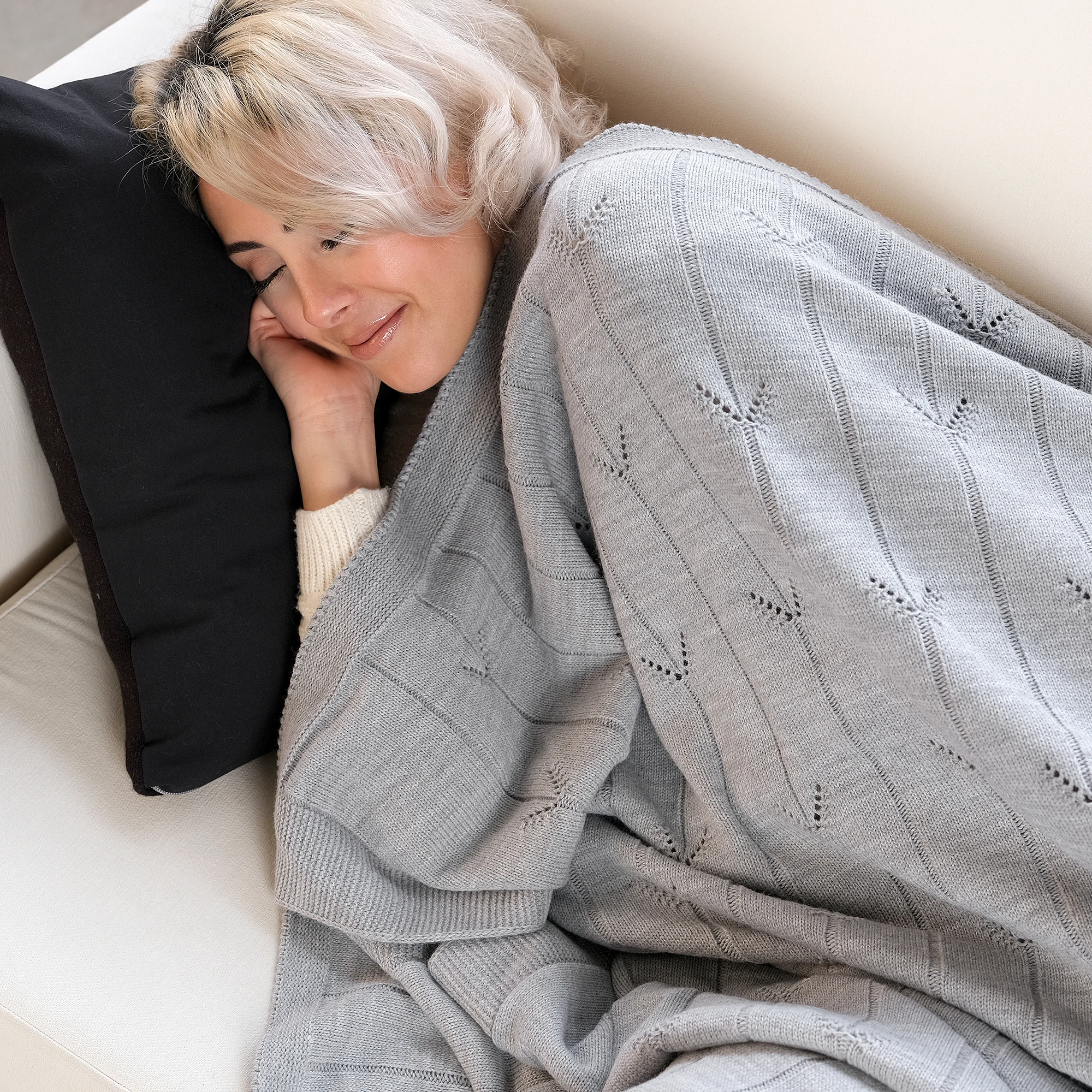 100% Acrylic SOLDIER Blanket 130*170 cm Grey Color Home Garden  Home Textiles  Blankets Throws Other Blankets