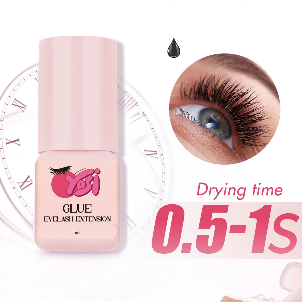 Hypoallergenic Lash Eyelashes Extension Glue Fast Drying Professional Manufacturer Eyelash Extension Glue For Sensitive Eyes