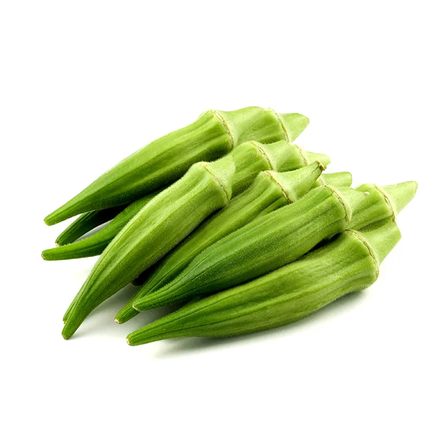 Лучшая Оптовая поставка 100% чистые натуральные свежие овощи Ladyfinger Green Okra для продажи по всему миру низким конкурентоспособным