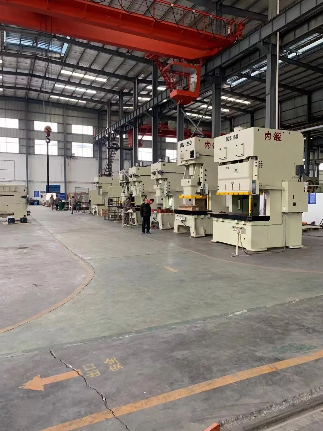 JD-31 H Frame Flywheel Type Single Crank Punch Press 250 Ton Single Crank Power Press 250 Ton Punching Machine