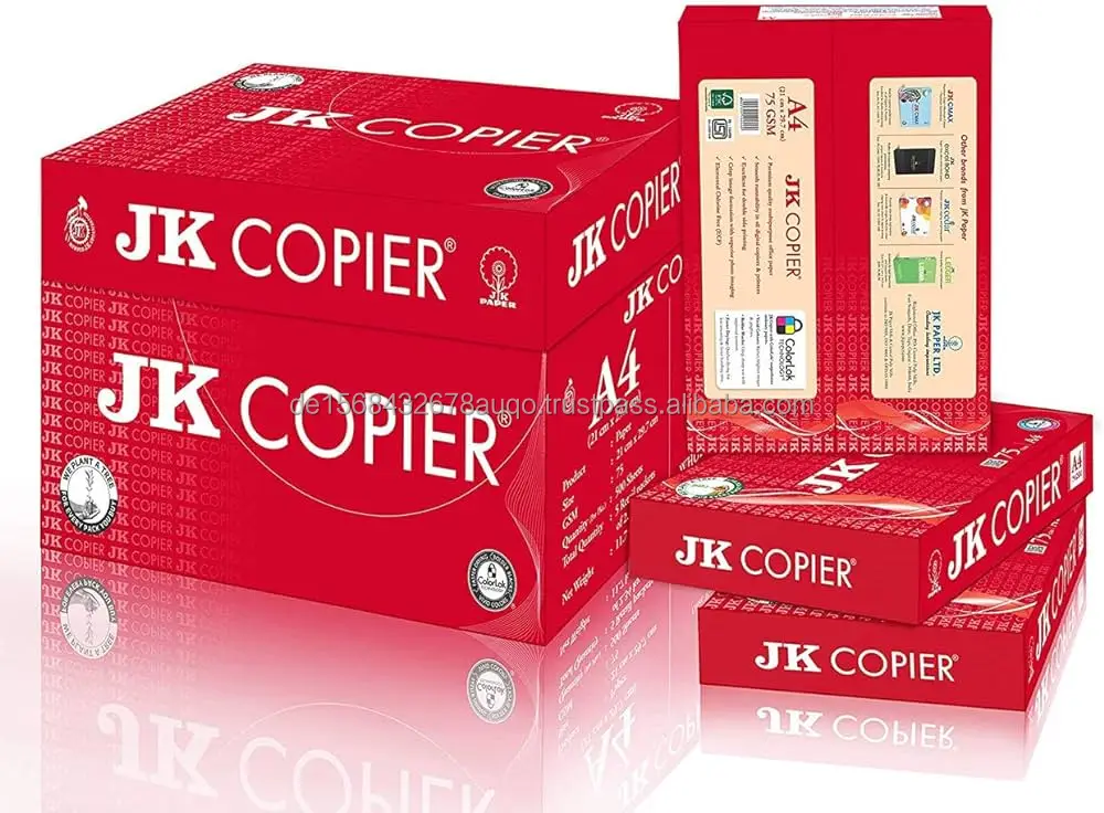 Jk Copier A4 Paper 75gsm 80gsm 500 Sheets A4 Paper cheaper price