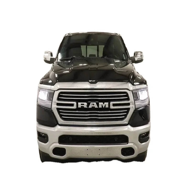 2024 1500 Laramie Кабина экипажа 4WD потрясающий Подержанный грузовик с малым пробегом готовый к отправке! Рулевое рулевое управление бензиновым и топливом