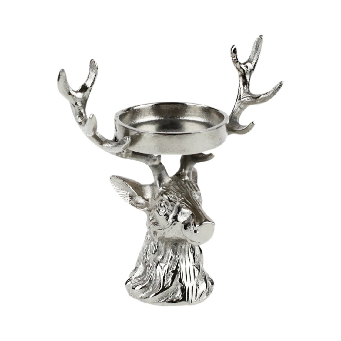Deer Antler Candlestick Holder for Table Decoration Wedding & Party Decoration Silver Deer Antler Candlestick Holder