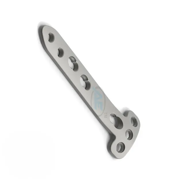 ISO Certified Indian Manufacturer Wholesale Product Orthopedic Implant 4.5mm Titanium Osteotomy Medial High Tibia Locking Plate