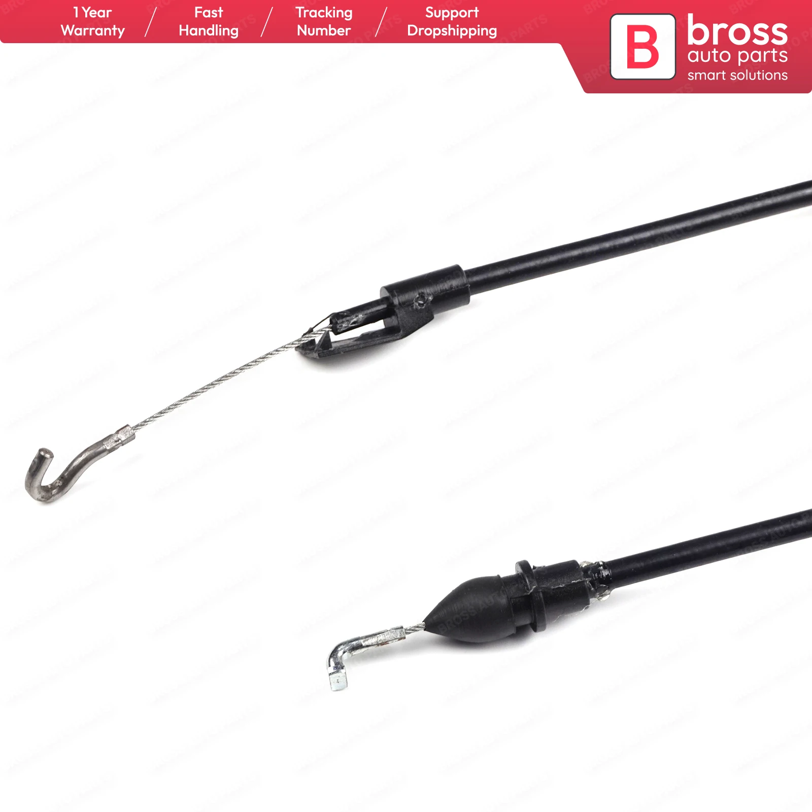 BDP69 Inner Door Release Locking Latch Bowden Cable Front 1J4837085F for Golf  Bora Jetta MK4 Cable Length 475 mm