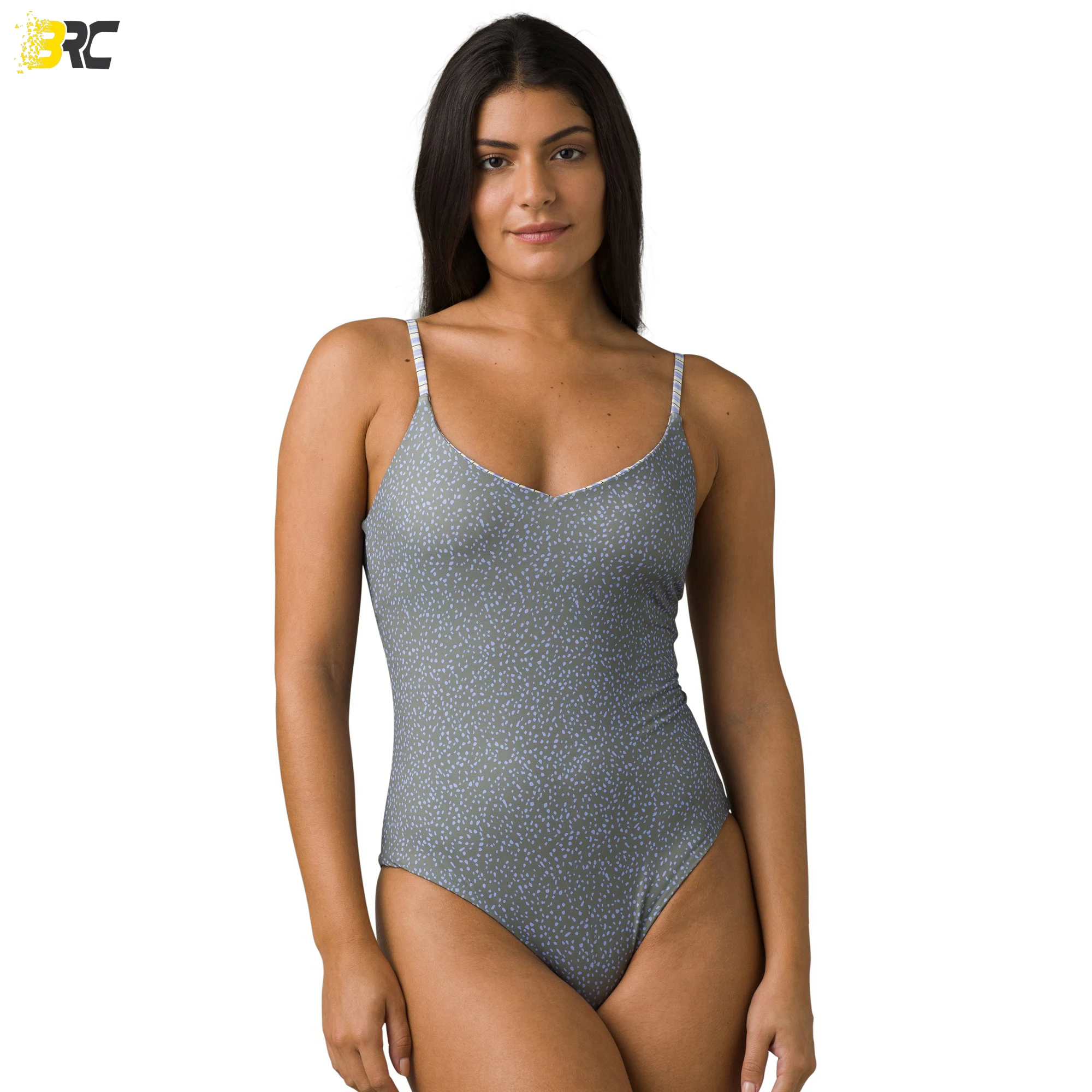 2022 Women Fitness Swimwear Bathing Suits Women V-Neck Swimming Suit Beach Wear Plus