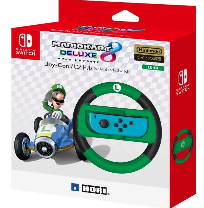 Mariokart8 Joy-Con handle for LUIGI Nintendo Switch