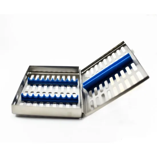 High Quality Dental Autoclave Sterilization Cassette Rack Box Tray For 20 Instruments New CE Customized