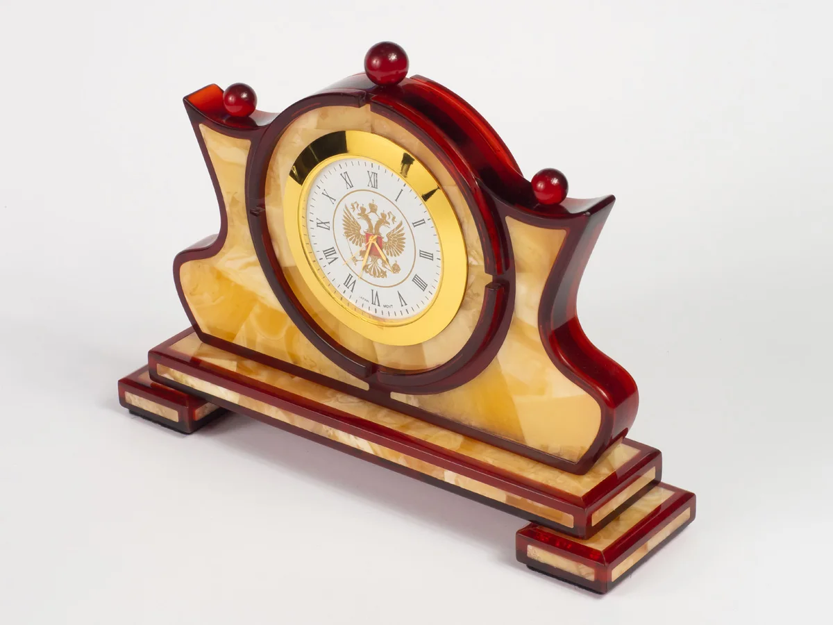 Stationery sets made of amber