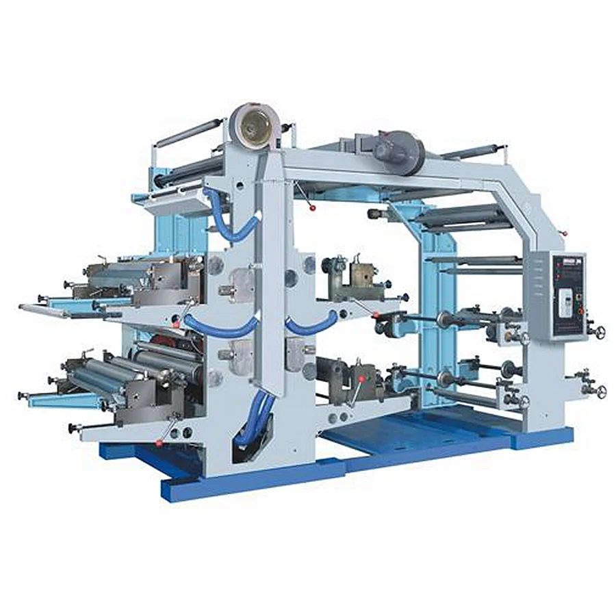 4 colours 6 colours Flexo Printing Machine,Four Color Flexographic Printing Machine