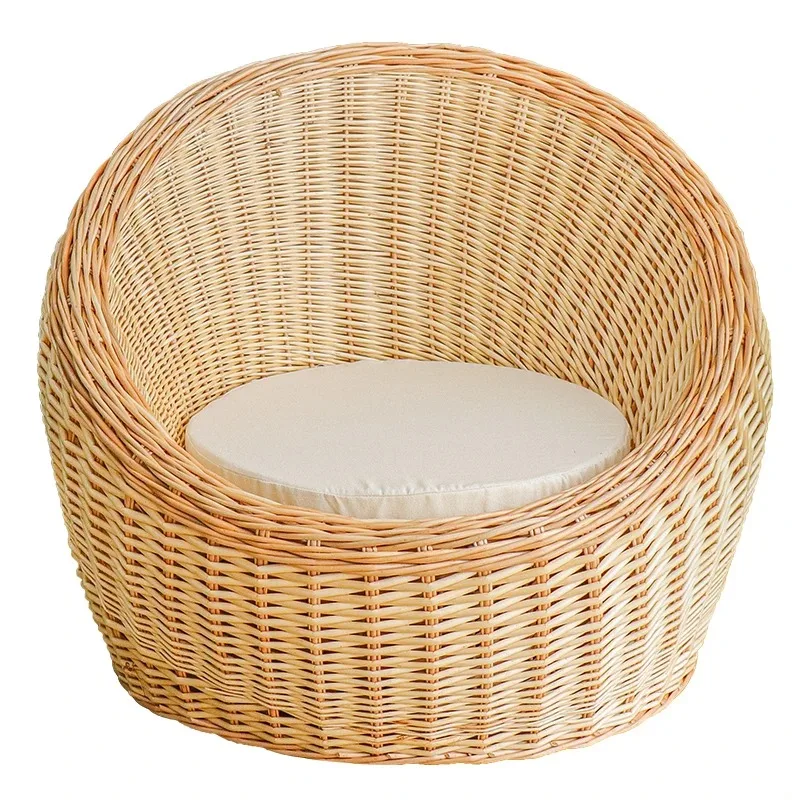 Luxury style Rattan Sofa living room Garden Hand woven Rattan Sofa Chair Balcony Home Yard Decorative