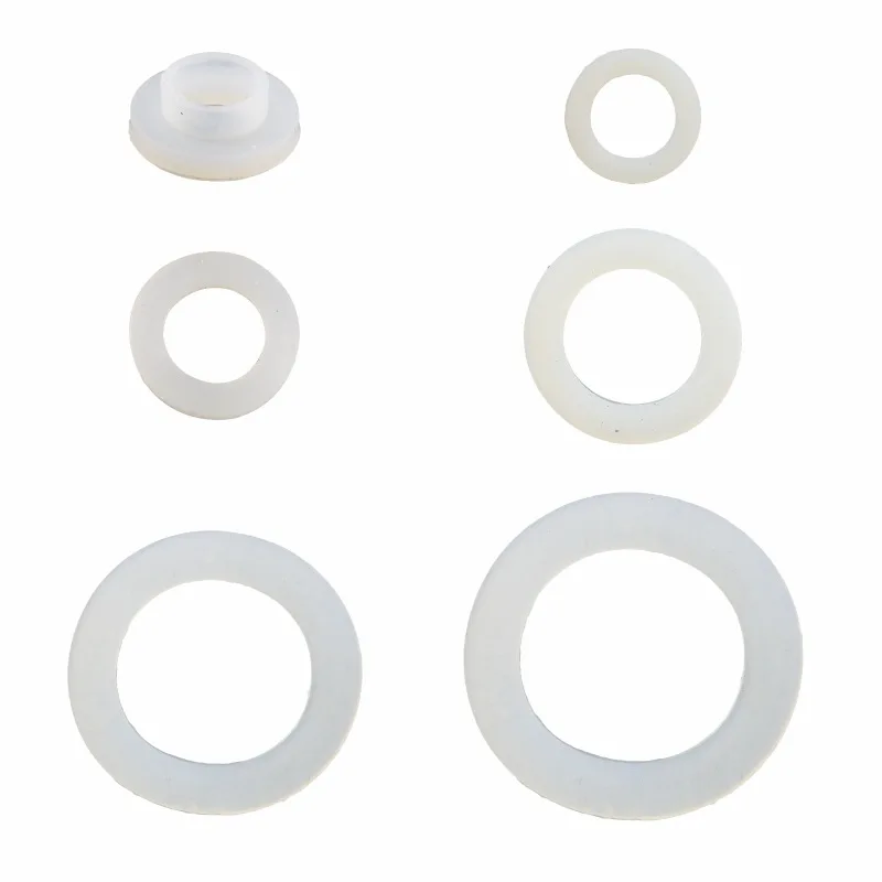 Food Grade Transparent Silicone Gasket Water Cup Bottle Cap Leak-proof High Temperature Waterproof EPDM Gaskets