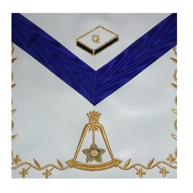 Custom Made Fashionable High Quality Masonic Regalia 14 Degree ASSR Freemason Scottish Rite Apron