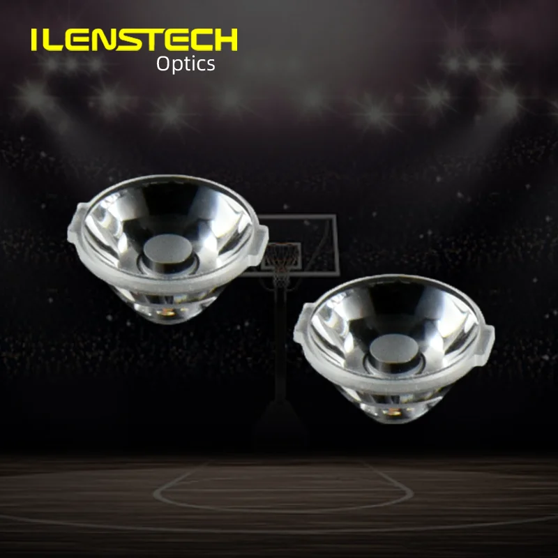 ilenstech 13mm mini led lens 10 degree 3030 optical secondary lens for torch light