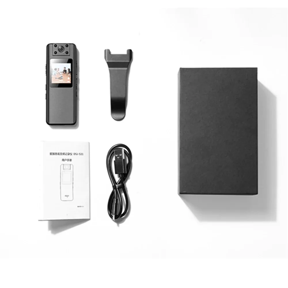 Digital Mini Body Camera 1080P Professional HD Screen Portable Magnetic Night Vision Small Camera Sports DV Nanny Camcorder