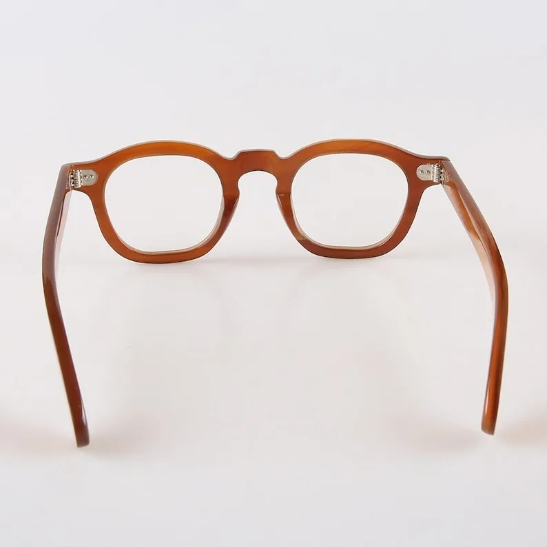 High Quality Handmade Real Buffalo Horn Sunglasses Classic round Blue Moon Style in Polished Beige Color for Exports