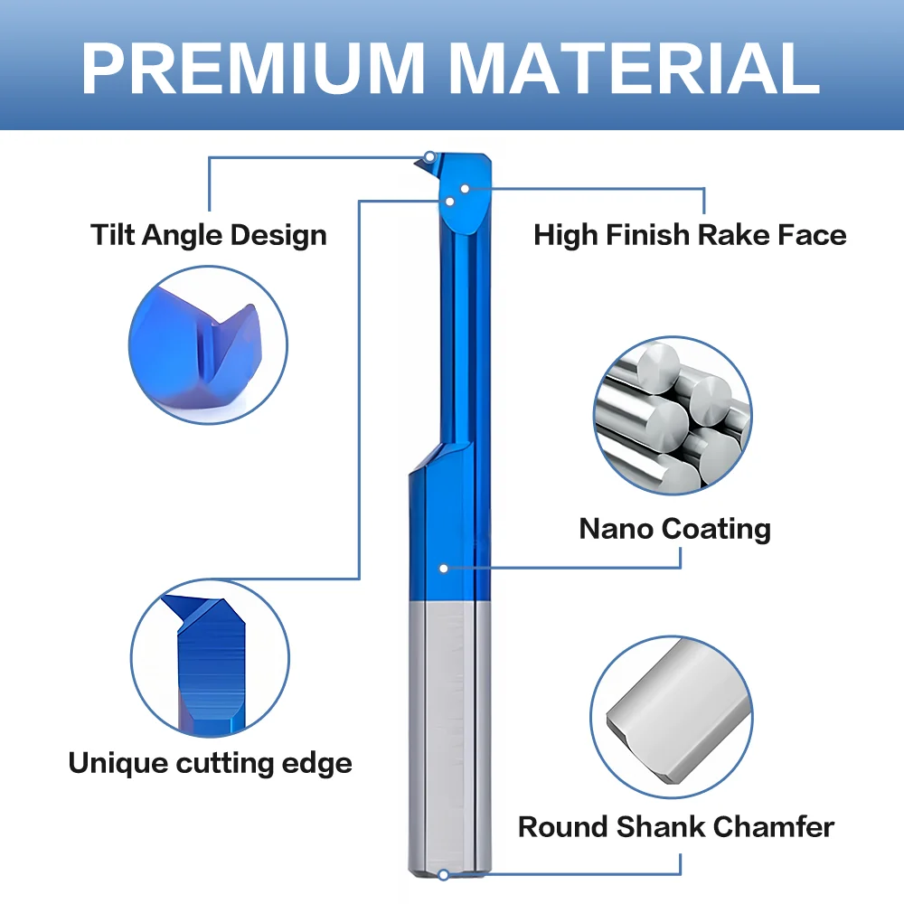 CNC lathes turning tools boring tools machining Solid Carbide mini bore cutter for small workpieces