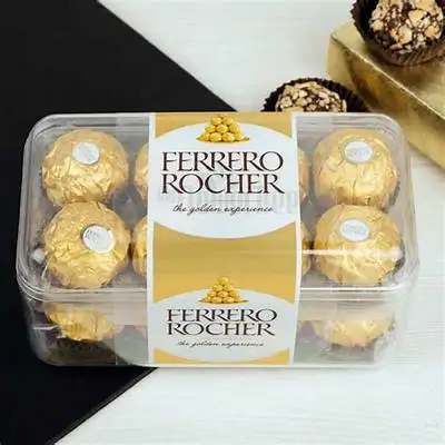 ISO certified Ferrero rocher Chocolate Carton Box Sweet in bulk