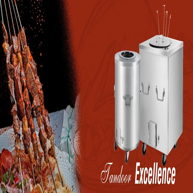 Hot Sale Stainless Steel Charcoal & Gas Operated Commercial Oven Square Tandoor For Restaurants and Hotel Kitchen Use