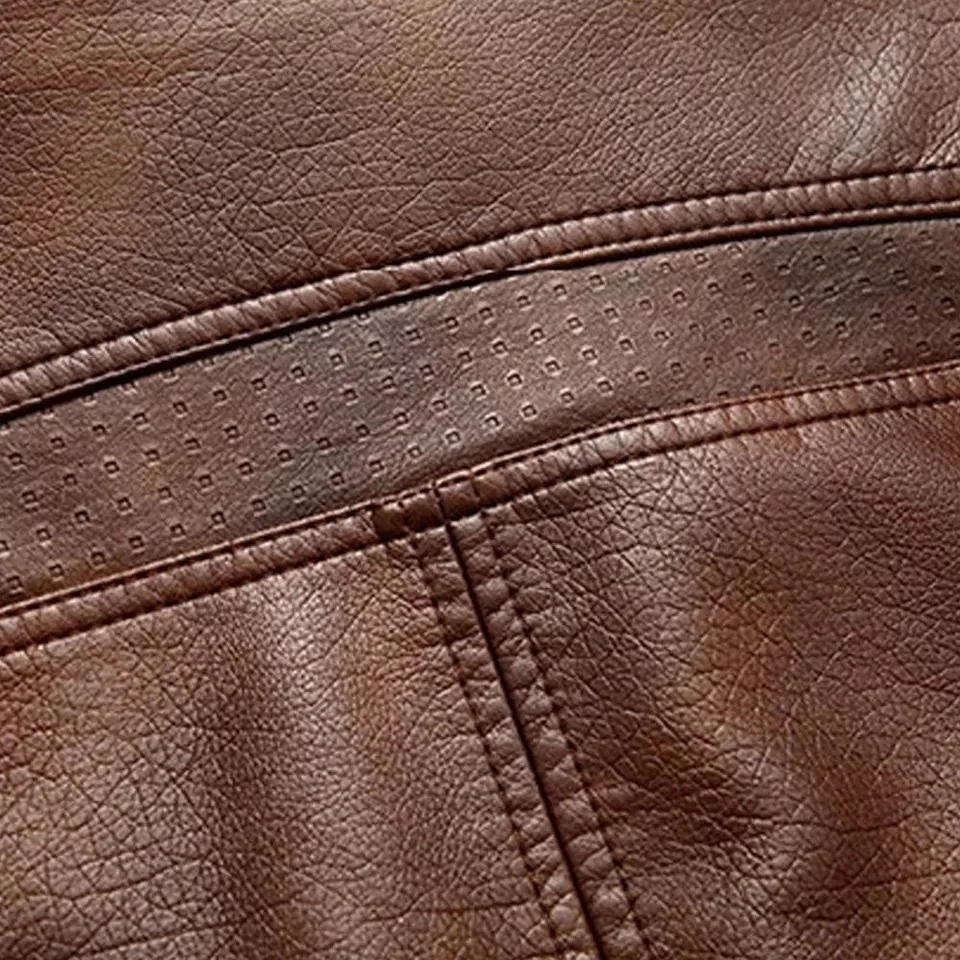 Top Quality Fashion Men black Genuine Lamb Leather Jacket/men leather jackets/Pakistan Leather Brown Leather Jackets