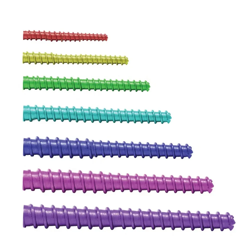 Orthopedic Implant Titanium Made Medical Locking Bone Self Tapping Screws Cannulated Headless Compression Screw CE ISO