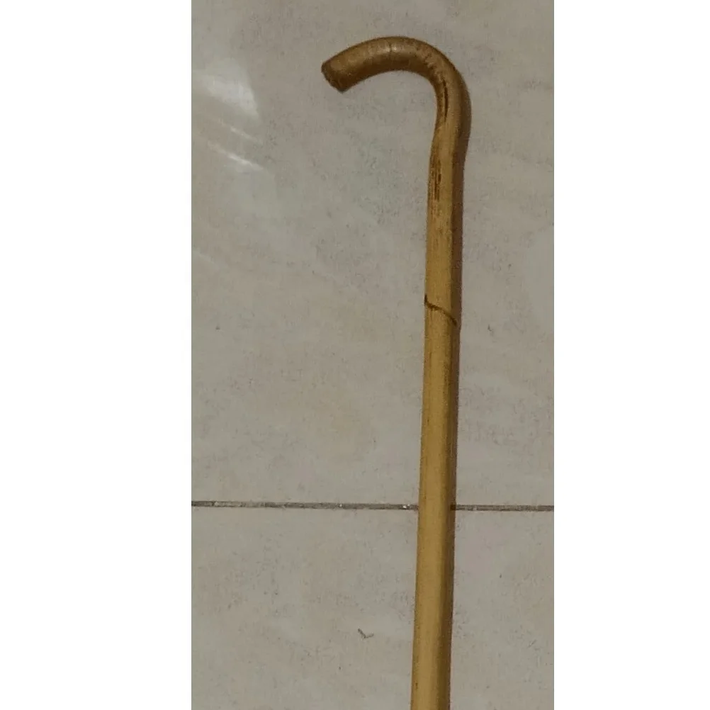Rattan Wood Walking Stick & Cane 105 CM Long X 2 CM Diameter with Multiple Knots