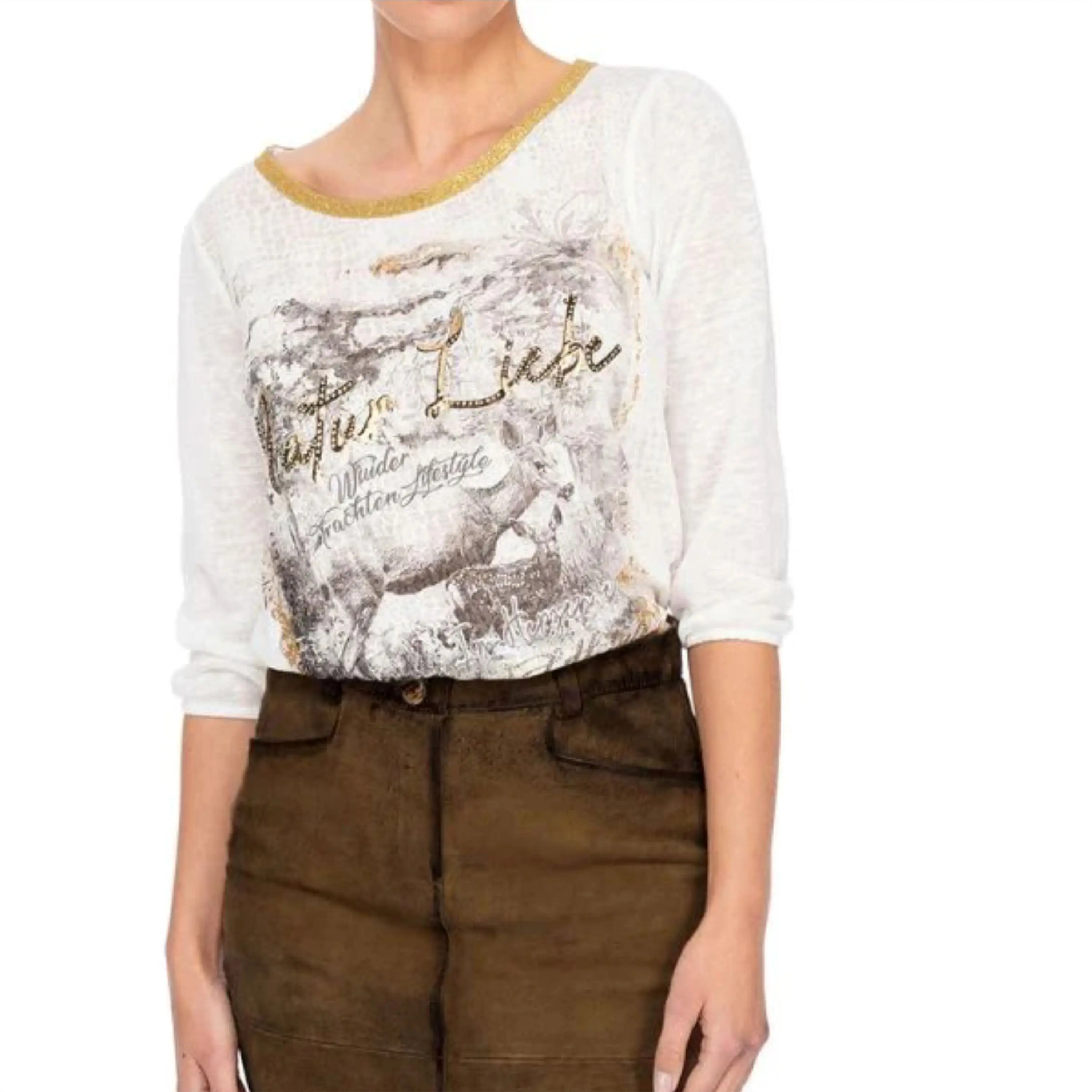 Traditional Bavarian Leather Skirt for Women  Customizable Oktoberfest Skirt with Embroidery for German Festivals and Events